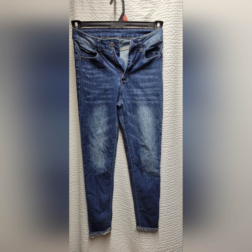 SHEIN Dark Blue Denim Jeans